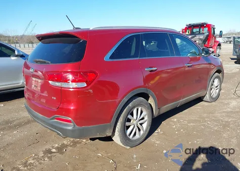 2017 Kia Sorento 3.3L Lx z USA, uszkodzony, nr VIN 5XYPG4A55HG198446